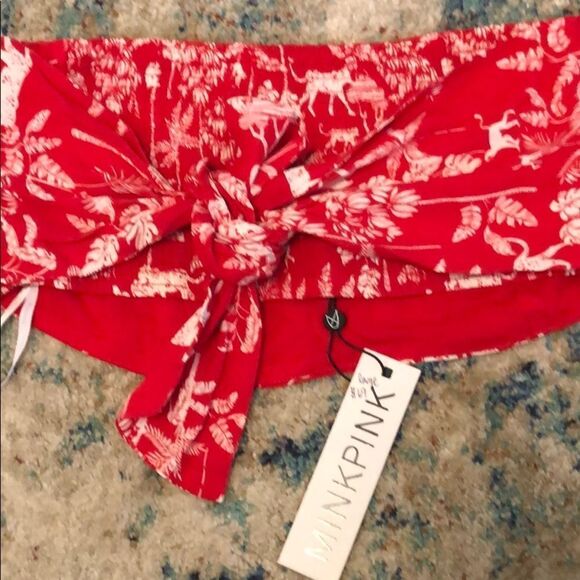 MINKPINK Sahara Breeze Bandeau Top Size Large - Picture 3 of 5